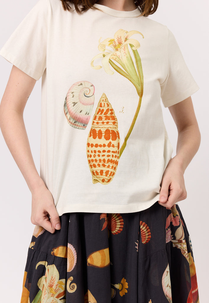 Nancybird Apollo Tee - Cream Shell