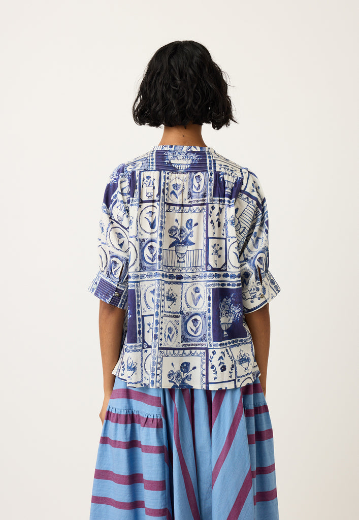 Nancybird Apollo Tee - Lyon Tile