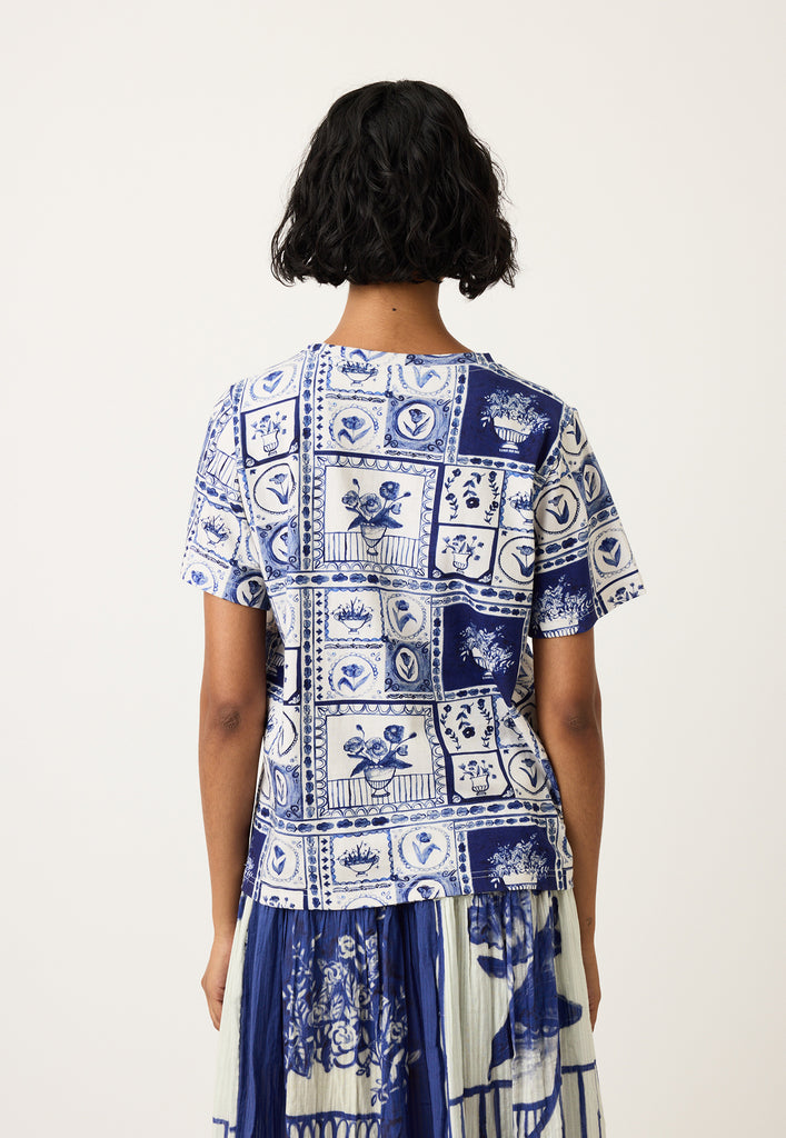Nancybird Apollo Tee - Lyon Tile