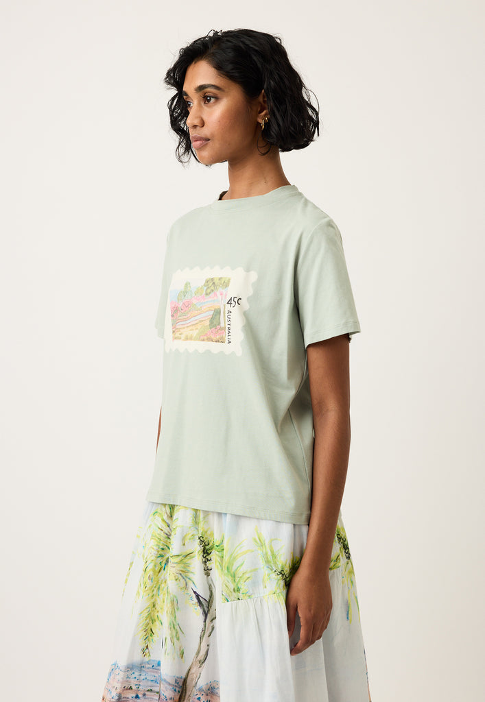 Nancybird Apollo Tee - Postage Stamp