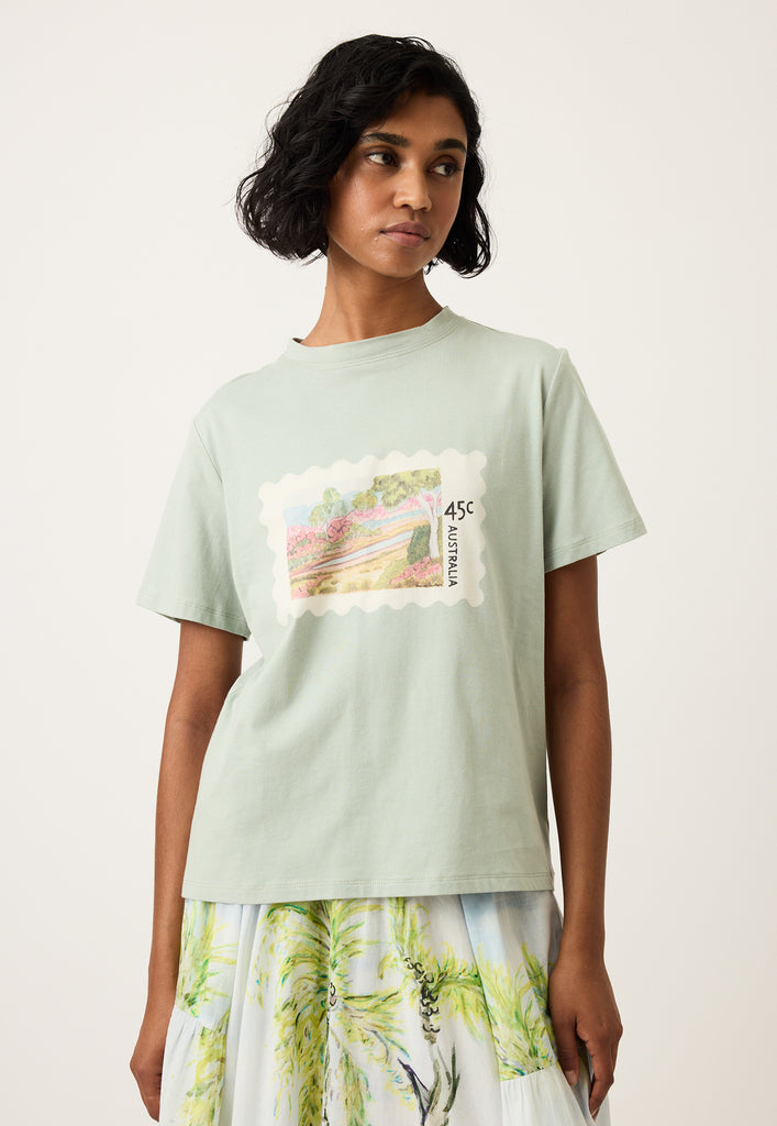 Nancybird Apollo Tee - Postage Stamp