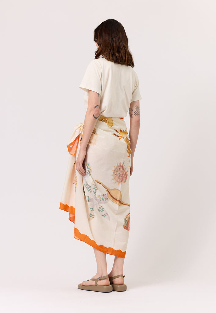 Nancybird Sarong - Cream Shell