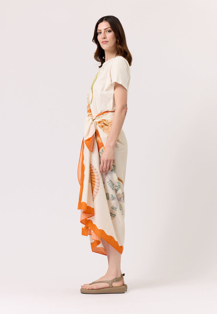 Nancybird Sarong - Cream Shell