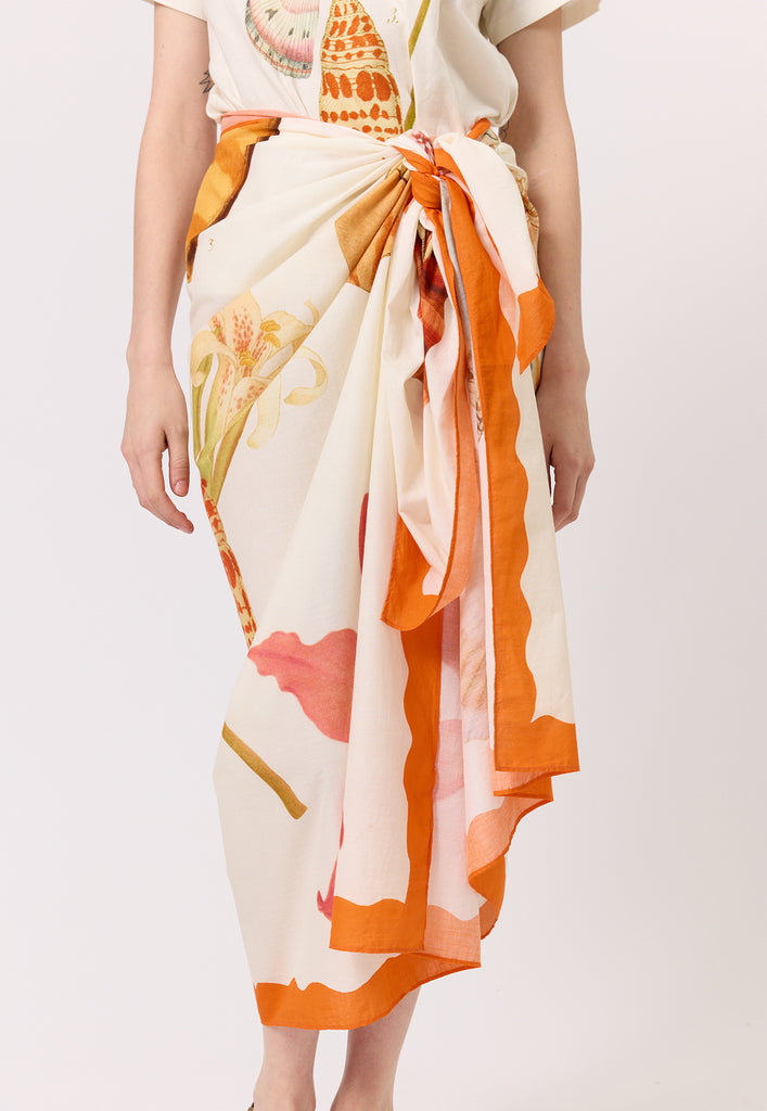 Nancybird Sarong - Cream Shell