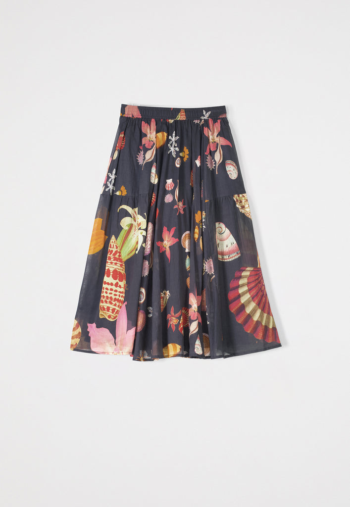 Nancybird Eula Skirt - Charcoal Shell