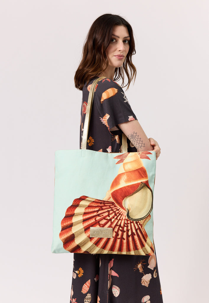 Nancybird Gallery Tote - Shell Collage