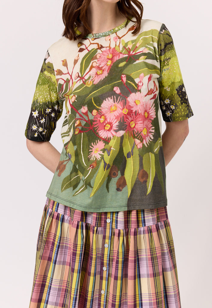 Nancybird Grace Tee - Flowering Gum