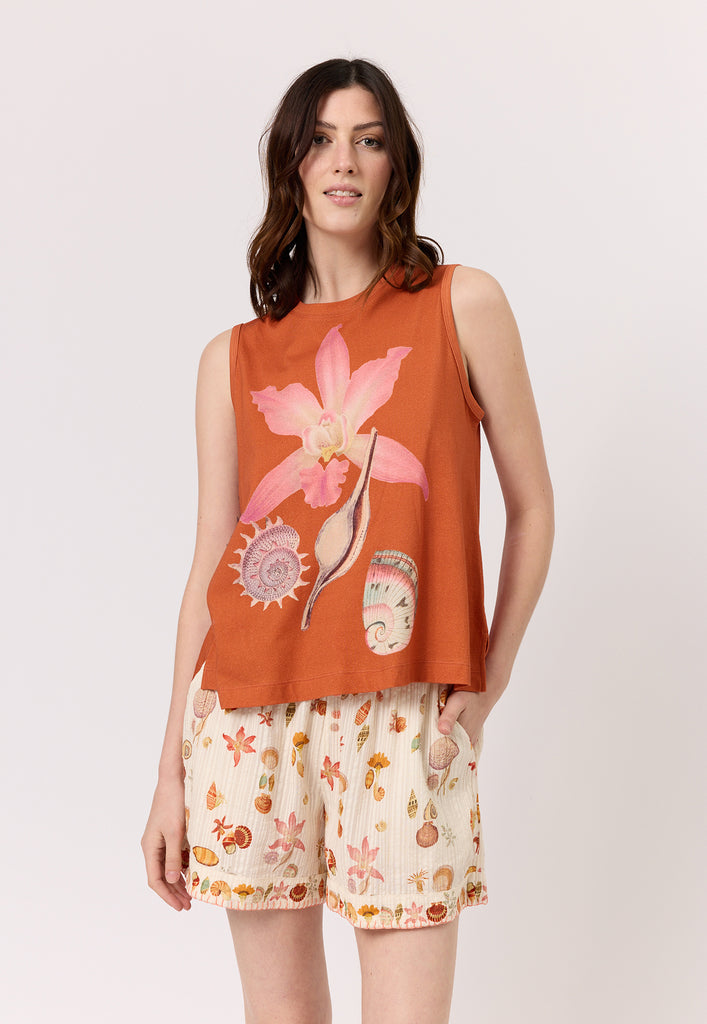 Nancybird Mali Tank - Rust Shell