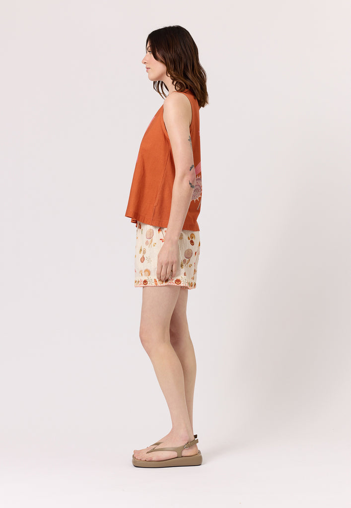 Nancybird Mali Tank - Rust Shell