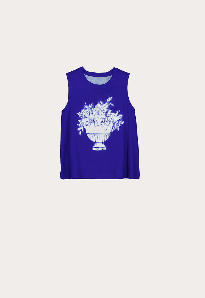 Nancybird Mali Tank - Blue Vase