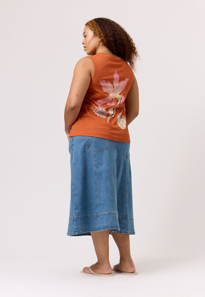 Nancybird Mali Tank - Rust Shell