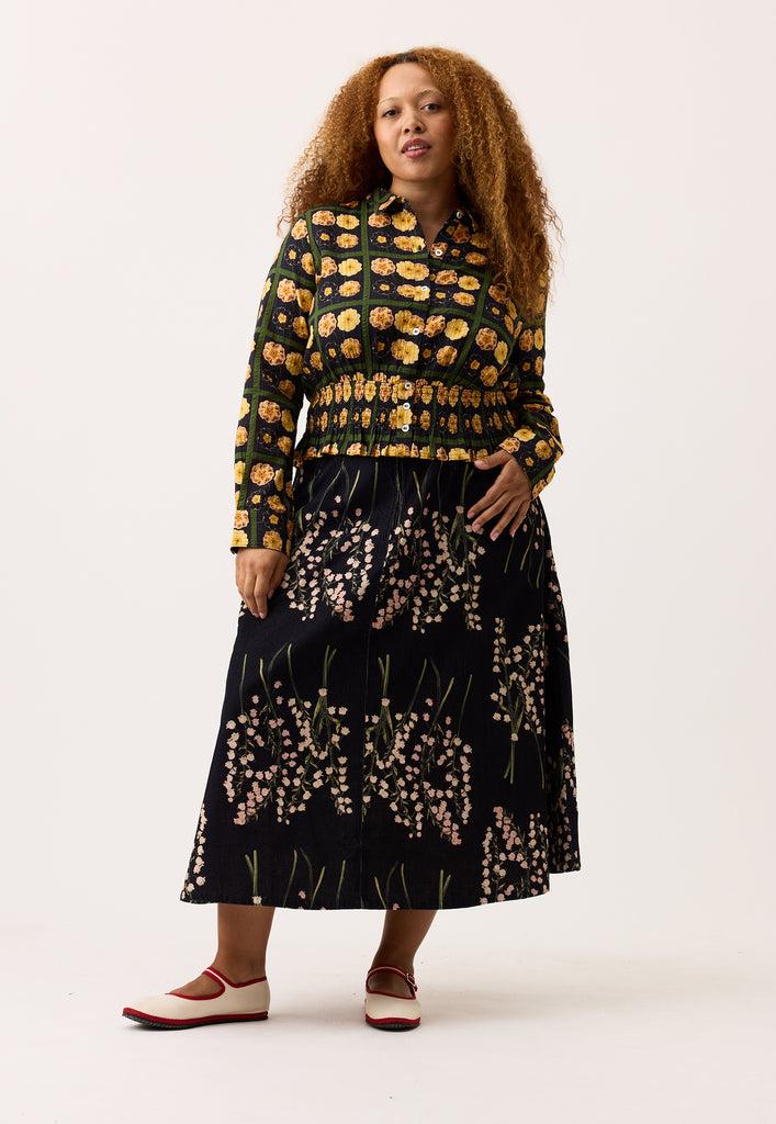 Nancybird Orla Shirt - Pansy