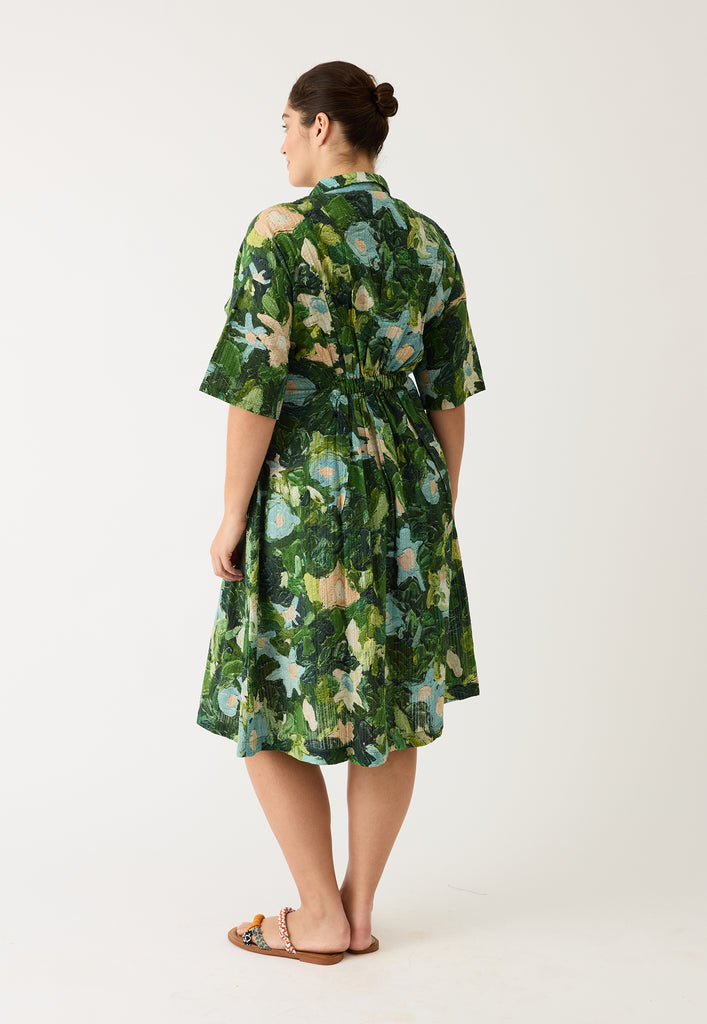 Nancybird Paloma Short Sleeve Dress - Garden