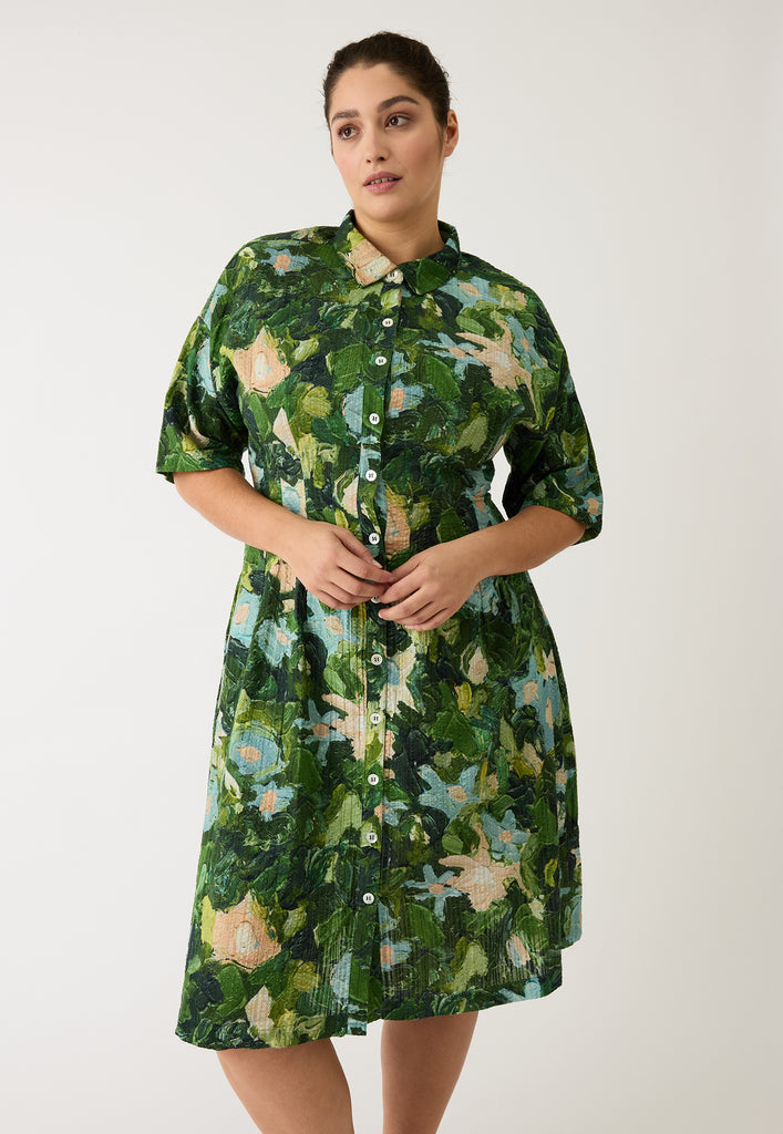 Nancybird Paloma Short Sleeve Dress - Garden