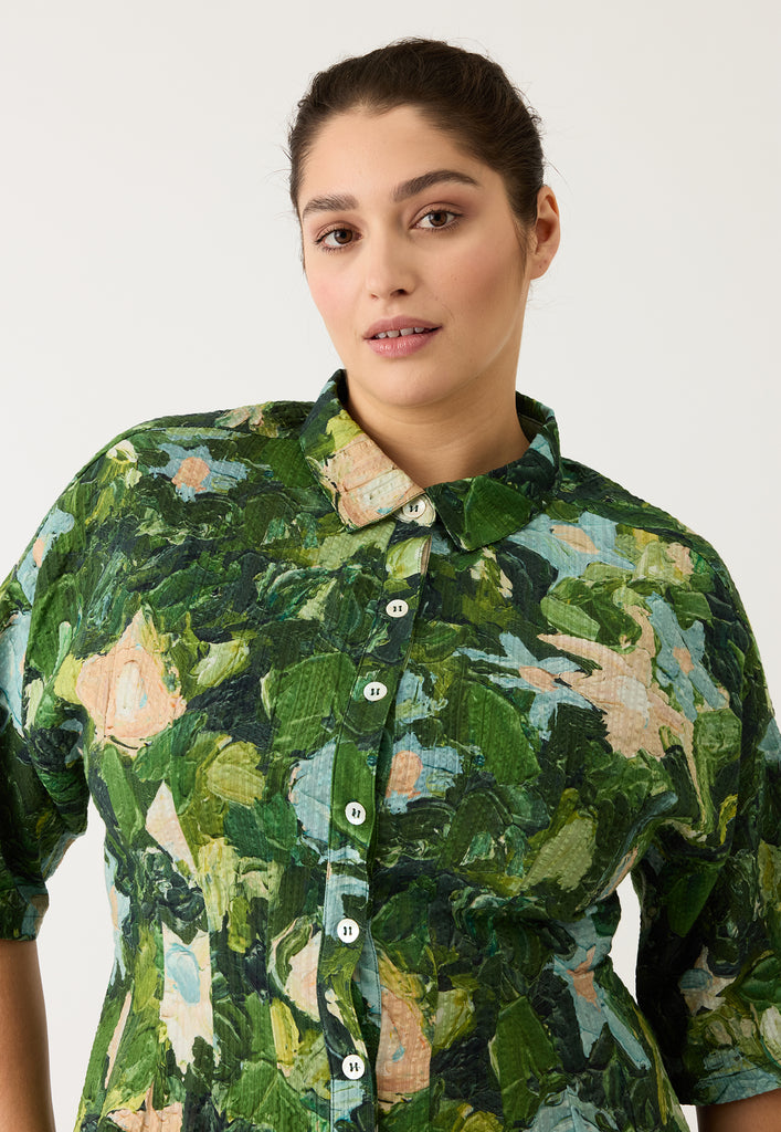 Nancybird Paloma Short Sleeve Dress - Garden