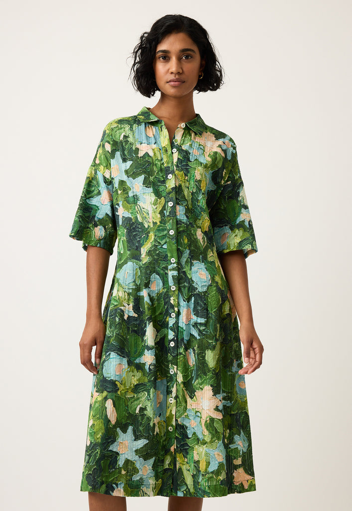 Nancybird Paloma Short Sleeve Dress - Garden