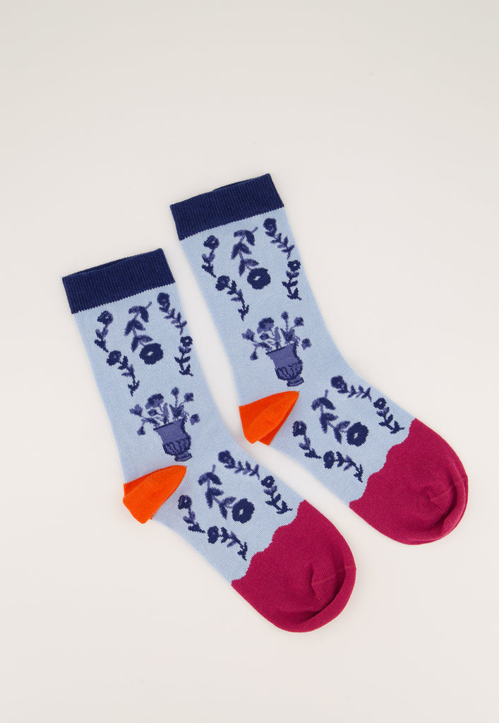 Nancybird Socks - Lyon Tile