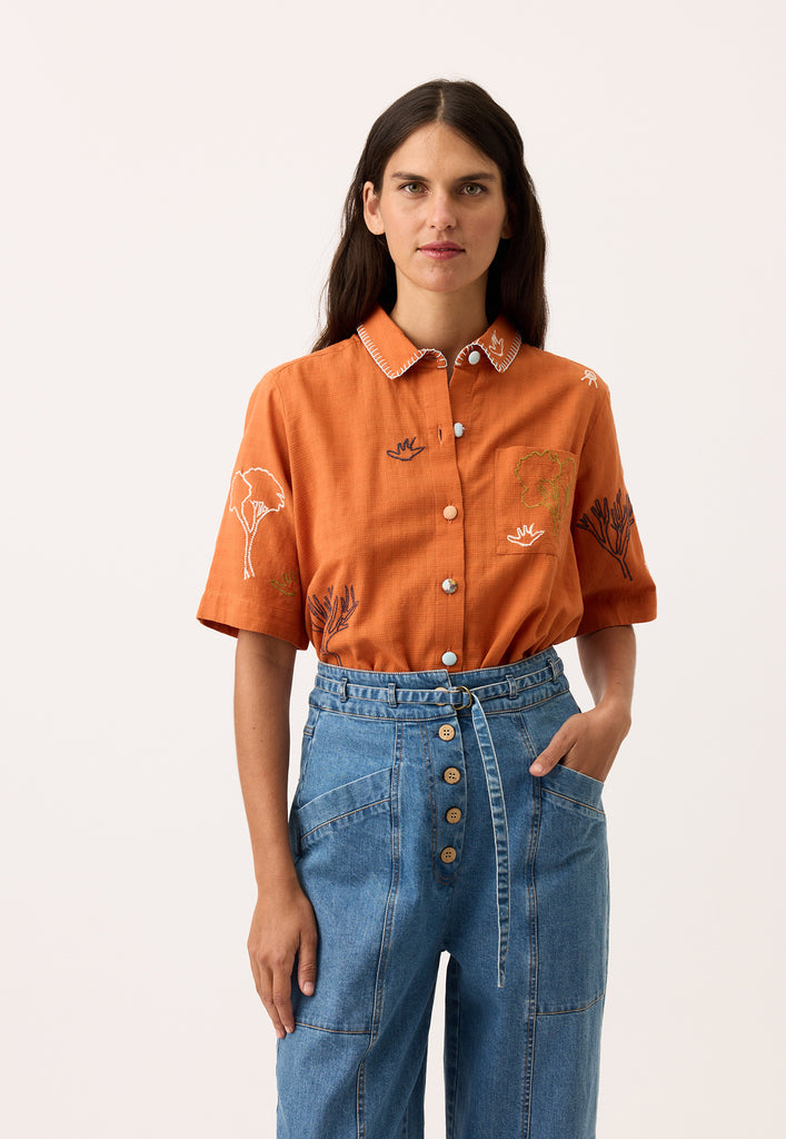 Nancybird Summer Shirt - Embroidery