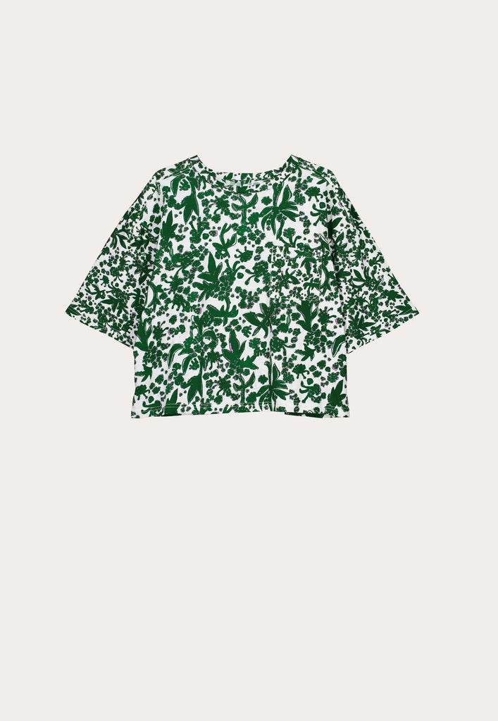 Nancybird Tasmin Boxy Tee - Parsley