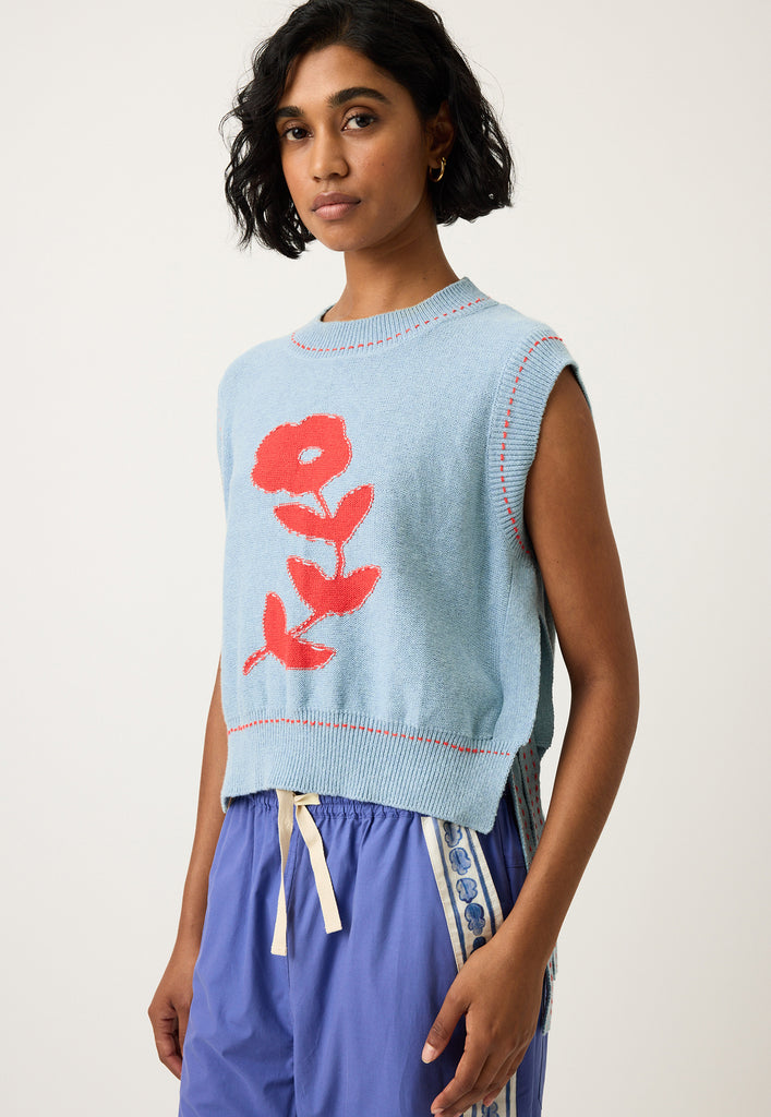 Nancybird Aria Vest - Flower