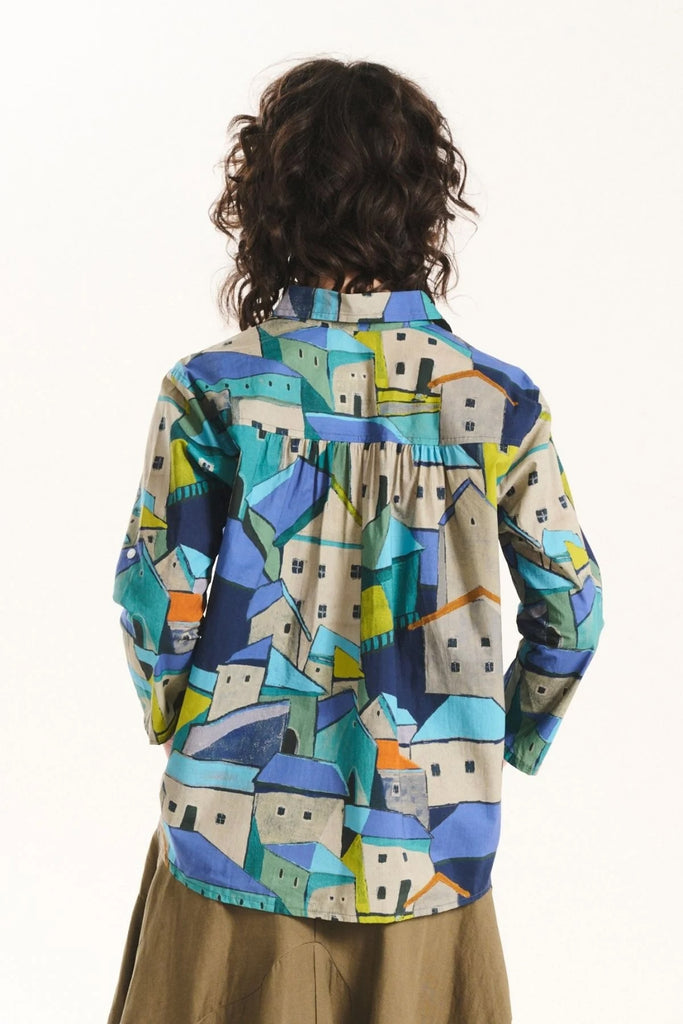 Olga De Polga Pueblito Shirt - Blue