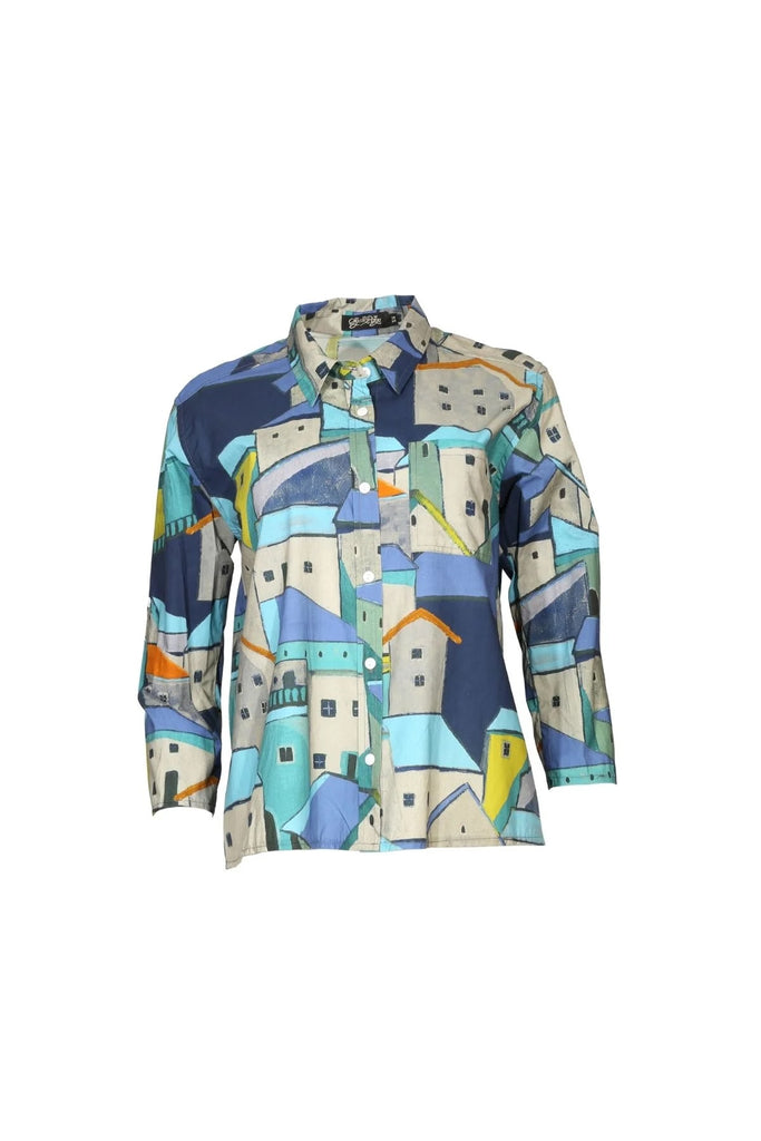 Olga De Polga Pueblito Shirt - Blue