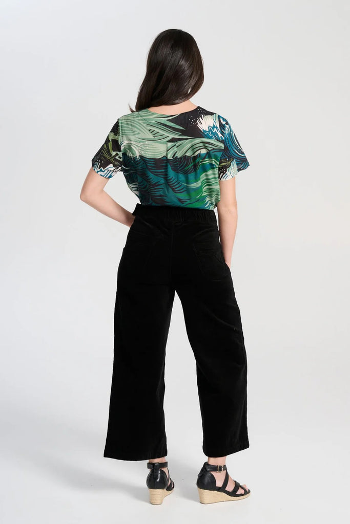 Olga De Polga Peggy Paris Velvet Pants - Black