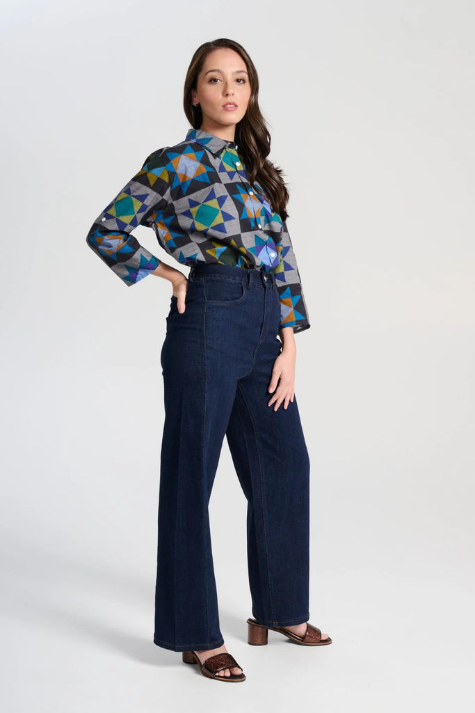 Olga De Polga Santana Jeans - Indigo Wash