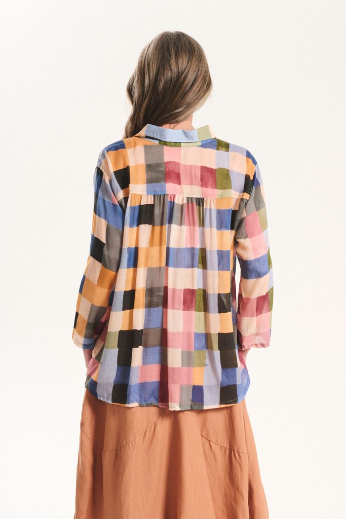 Olga De Polga Tessera Shirt - Blush