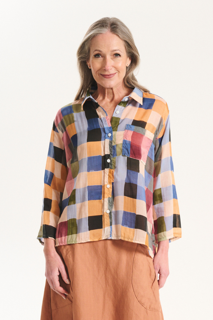 Olga De Polga Tessera Shirt - Blush