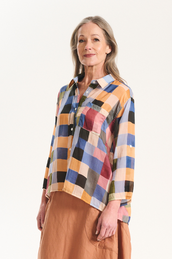 Olga De Polga Tessera Shirt - Blush