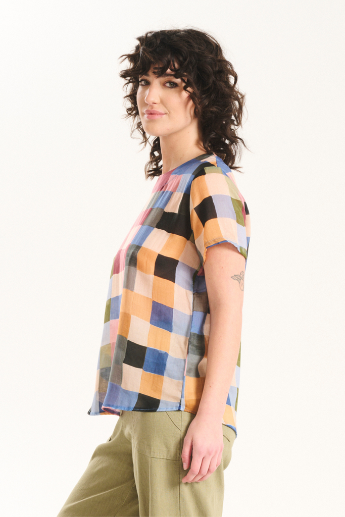 Olga De Polga Tessera Top - Blush