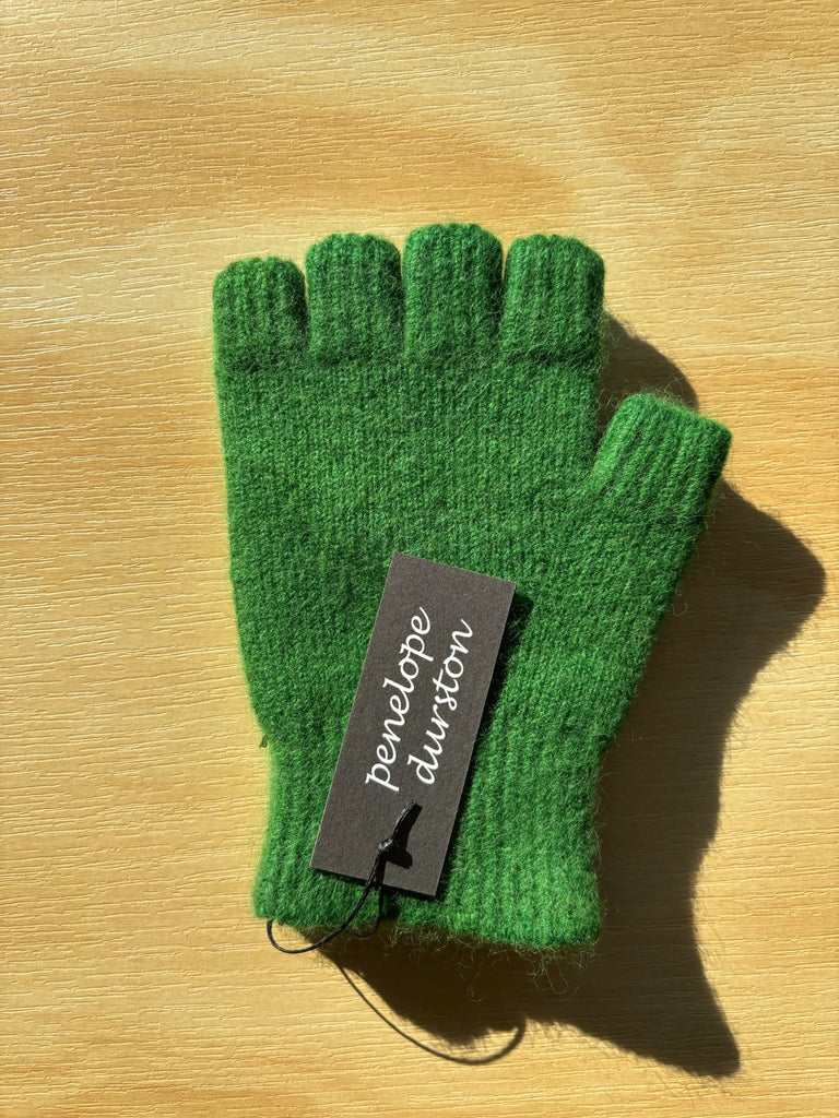 Penelope Durston Angora/Lambswool Fingerless Glove - Short