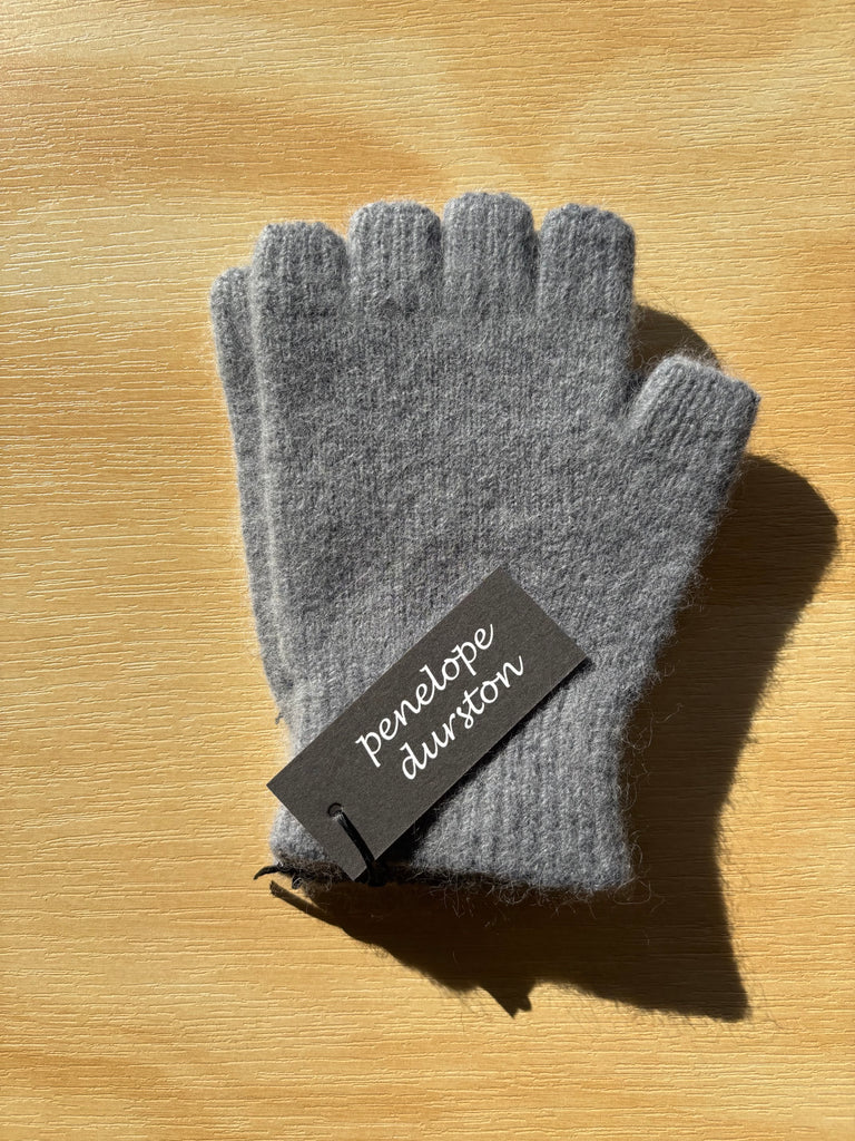 Penelope Durston Angora/Lambswool Fingerless Glove - Short