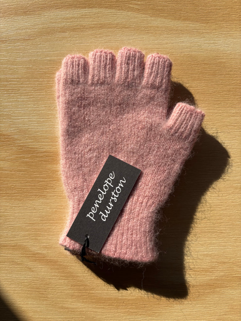 Penelope Durston Angora/Lambswool Fingerless Glove - Short