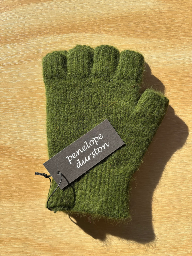 Penelope Durston Angora/Lambswool Fingerless Glove - Short