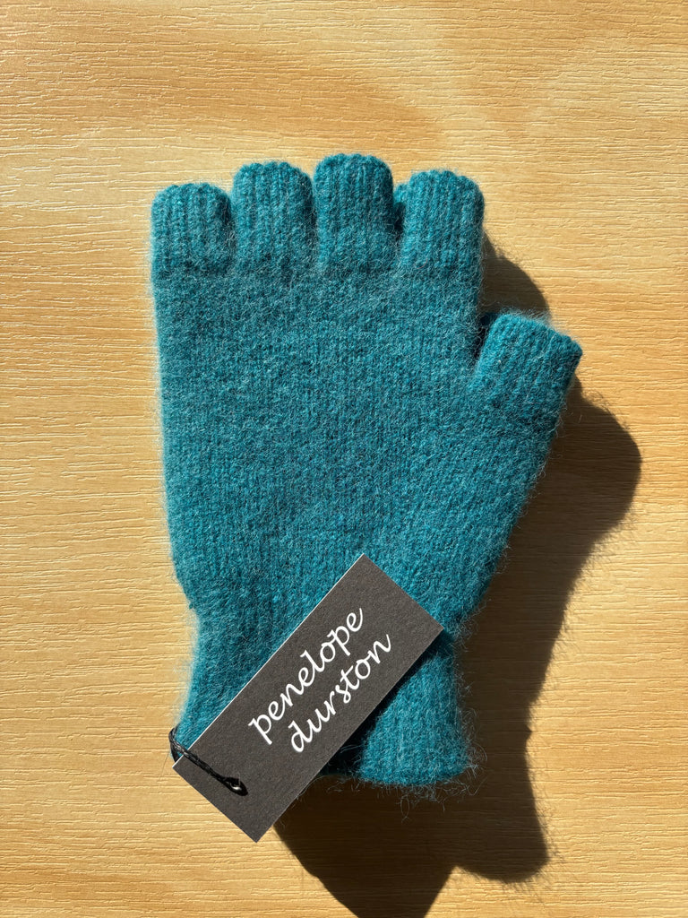 Penelope Durston Angora/Lambswool Fingerless Glove - Short