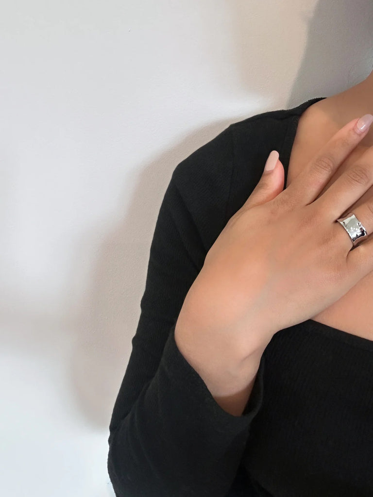 Aster & Aura Pixie Textured Ring