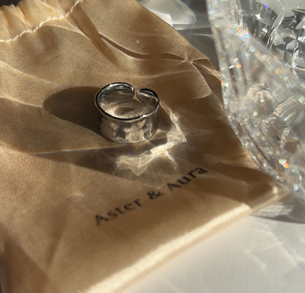 Aster & Aura Pixie Textured Ring