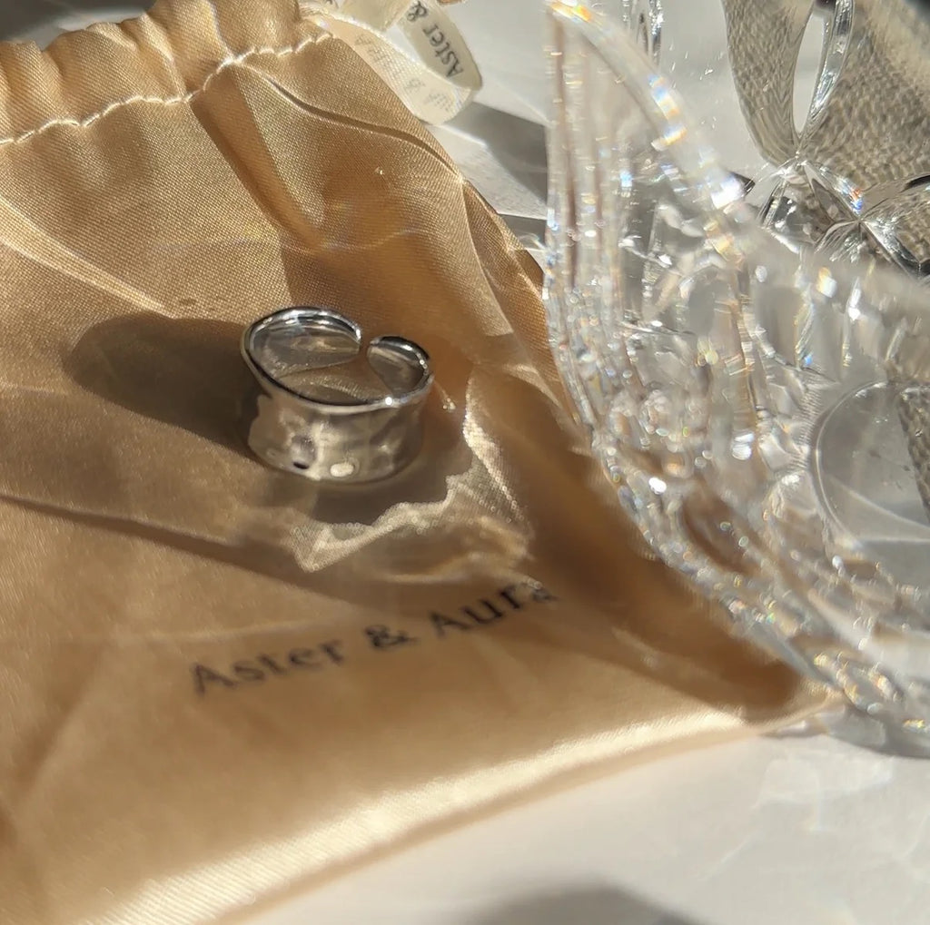 Aster & Aura Pixie Textured Ring