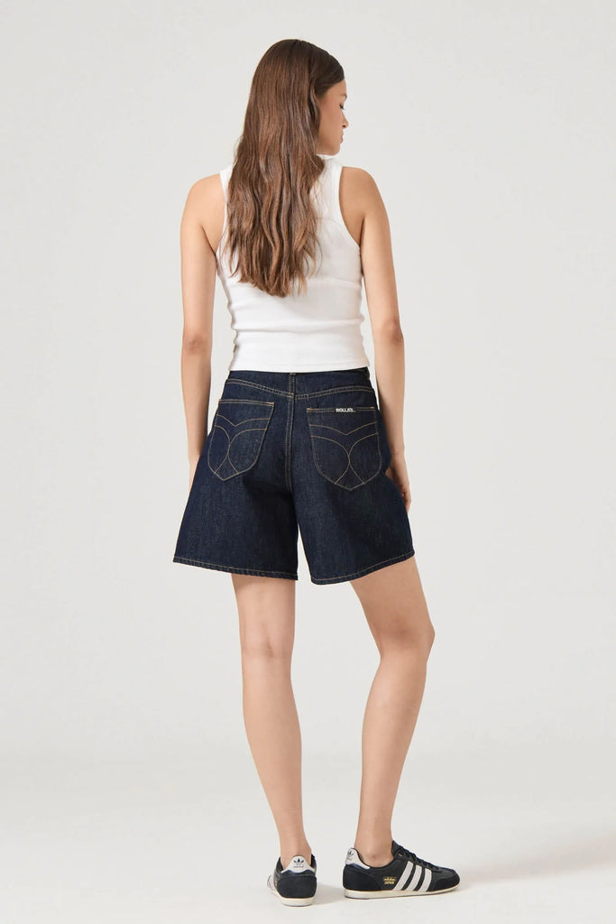 Rolla's Super Mirage Shorts - Rinse Denim