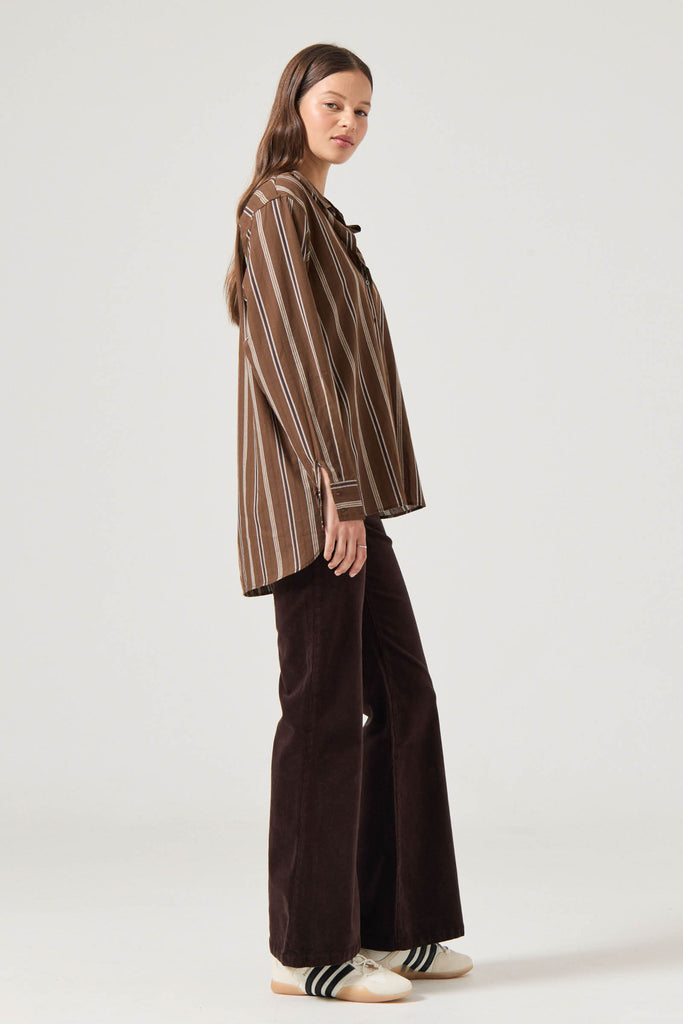Rolla's Brownstone Shirt - Chocolate