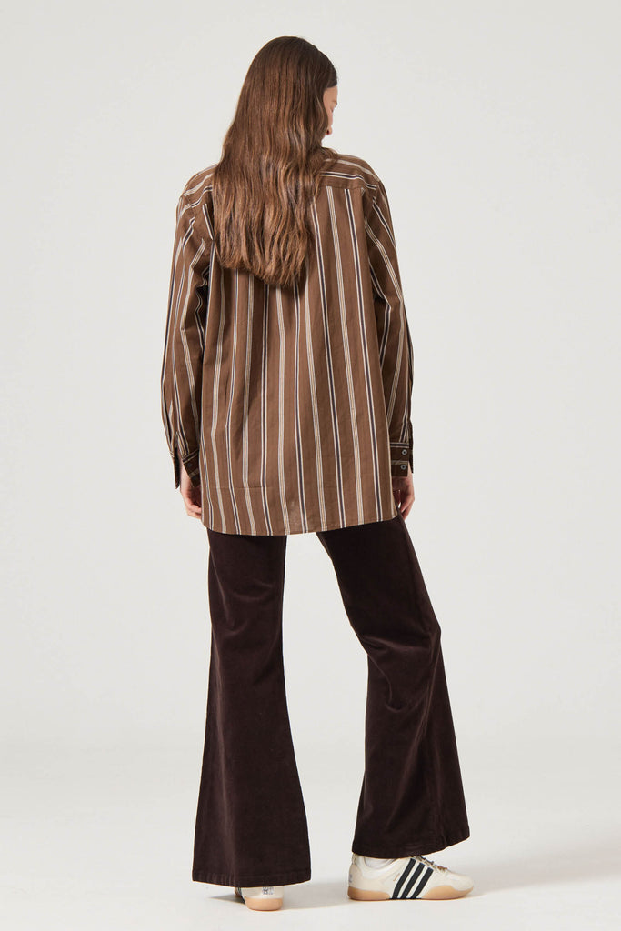 Rolla's Brownstone Shirt - Chocolate