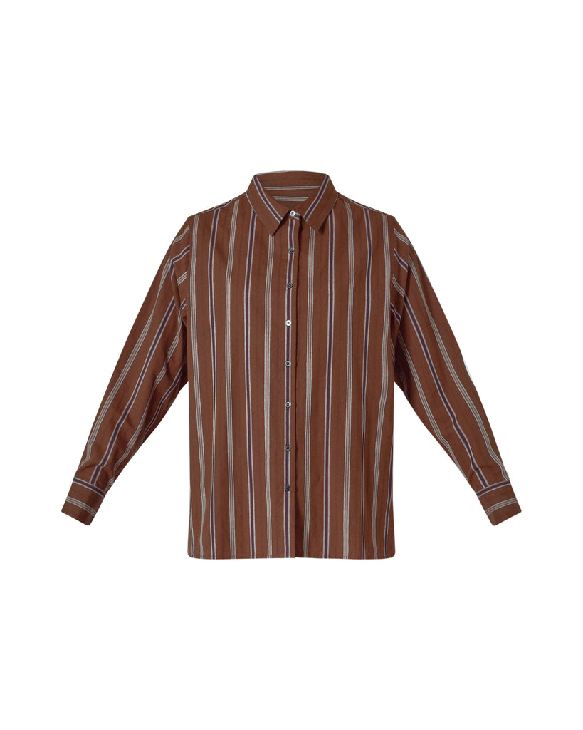 Rolla's Brownstone Shirt - Chocolate