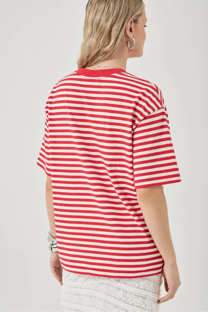 Rolla's Off Duty Tee - Candy Stripe