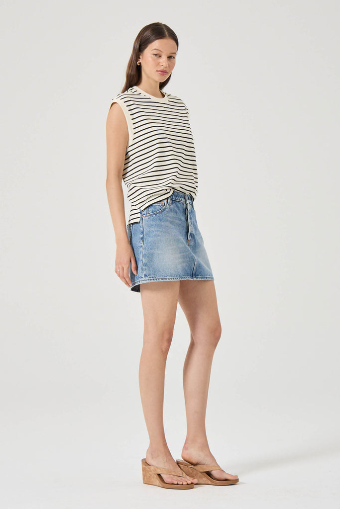 Rolla's Muscle Tank - Black Stripe