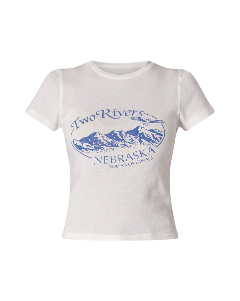 Rolla's Classic Ringer Tee - Vintage White