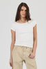 Rolla's Pointe Rib Baby Tee - White