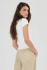 Rolla's Pointe Rib Baby Tee - White