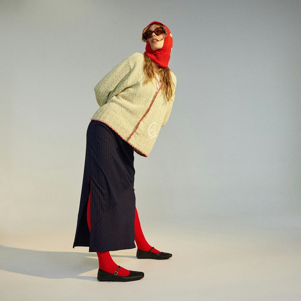 Rollie Ballet MJ Square Toe Flat - Black